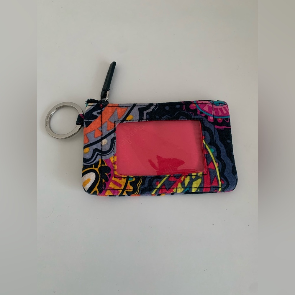 Vera Bradley zipper ID pouch